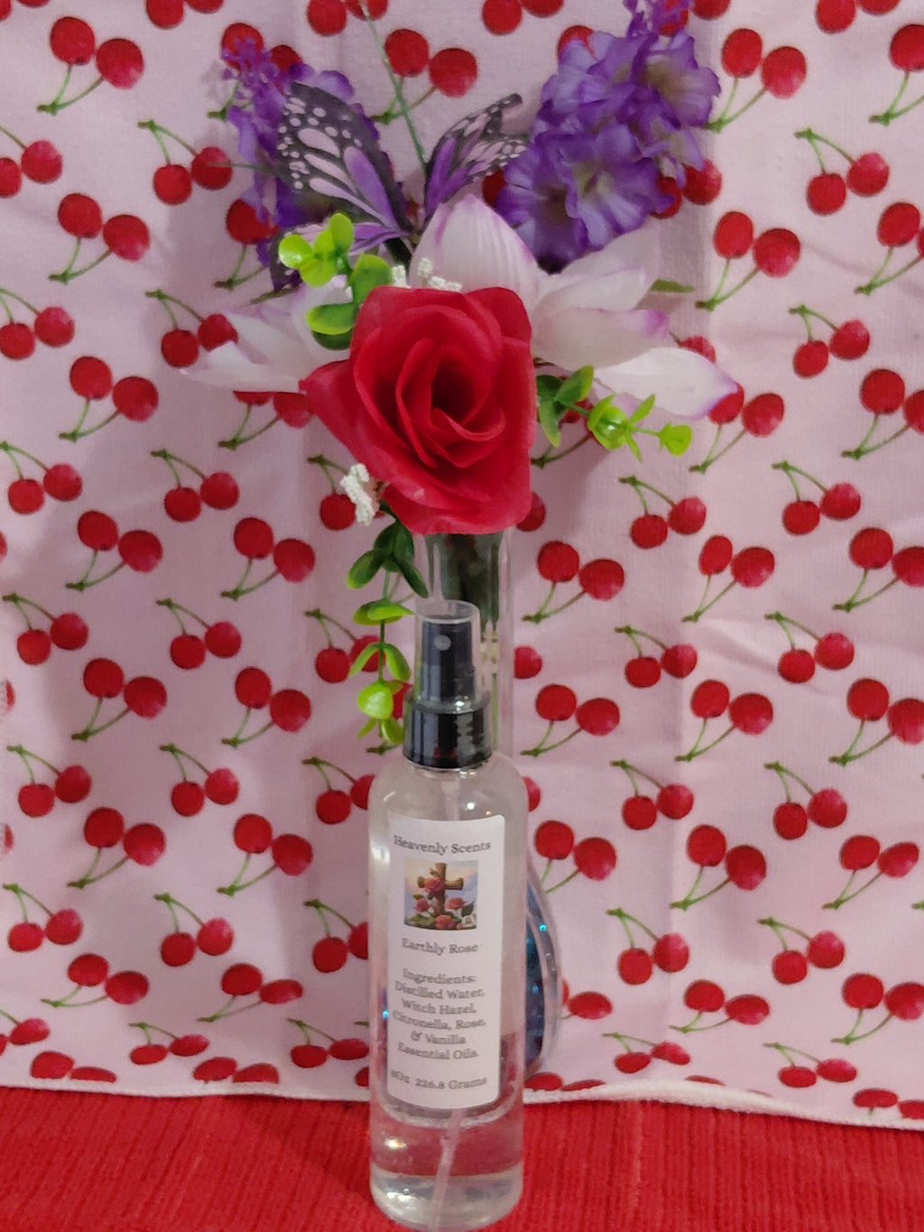 Earthly Rose Body Spray For Women