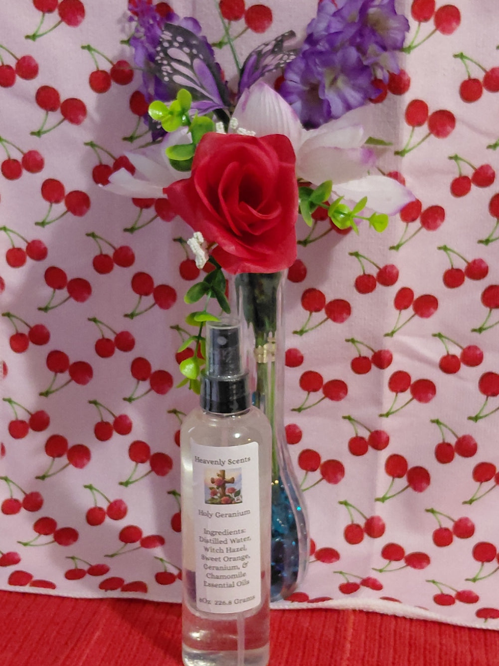Holy Geranium Body Spray For Women
