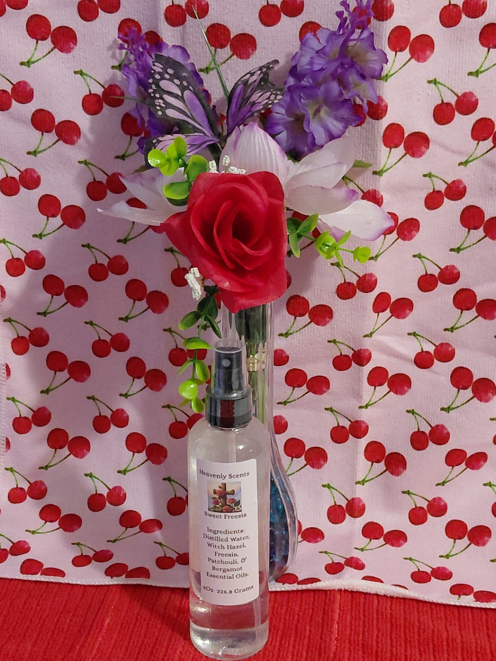 Sweet Freesia Body Spray For Women